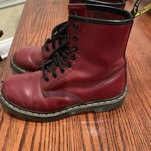 Dr. Martens 1460 cherry red boots size 7